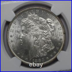 1880 Morgan Silver Dollar NGC MS 63