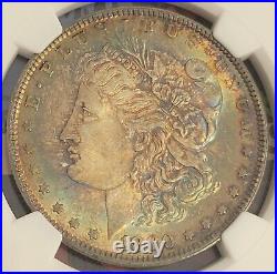 1880-P Morgan Silver Dollar certified by NGC MS 64 AMAZING TONING BETTER DATE