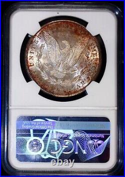 1880-S $1 Morgan Silver Dollar NGC MS63 Toned