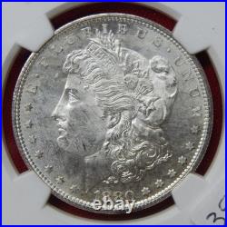 1880-S Morgan Silver Dollar $1 NGC MS 63 Free USA Shipping