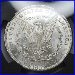 1880 S Morgan Silver Dollar $1 NGC MS65 Original BAG FRAGMENT Black Core H562