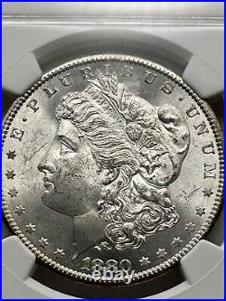 1880 S Morgan Silver Dollar NGC MS64