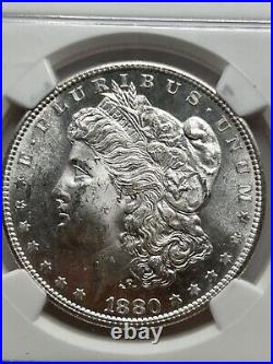 1880 S Morgan Silver Dollar NGC MS64