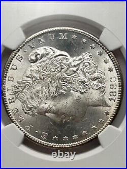 1880 S Morgan Silver Dollar NGC MS64