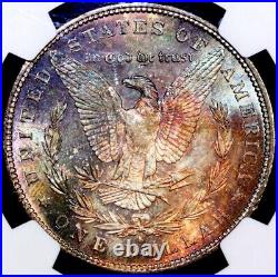 1880-S Morgan Silver Dollar NGC MS64? Beautiful Toning! 