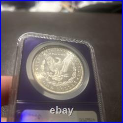 1880-S Morgan Silver Dollar NGC MS66+ Trader Bea Custom Purple Core