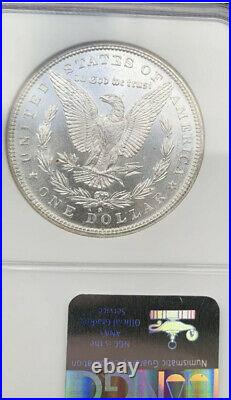 1880 S Morgan Silver Dollar! NGCMS64Near PL/DMPL2 AvailableYou Choose