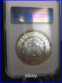 1880-S Morgan Silver Dollar REV79 NGC MS65-Toned