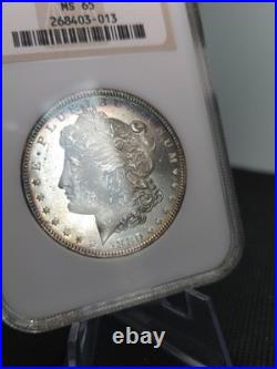 1880-S Morgan Silver Dollar REV79 NGC MS65-Toned