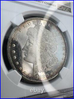 1880-S NGC MS65 Star Gorgeous Cameo Prooflike Beauty Lustrous Morgan Dollar PQBU