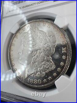 1880-S NGC MS65 Star Gorgeous Cameo Prooflike Beauty Lustrous Morgan Dollar PQBU