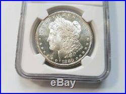 1880 S Silver Morgan Dollar NGC MS 65 Star Deep Mirrors PL Graded Coin