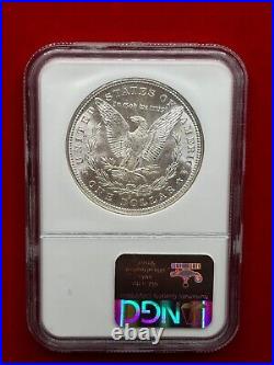 1880-S US Mint Silver Morgan Dollar NGC MS63 Contentinal Bank Hord