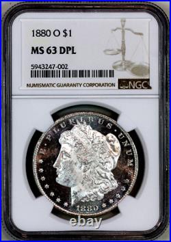 1880-o Ms63 Dpl Ngc Morgan Silver Dollar Premium Quality & Eye Appeal