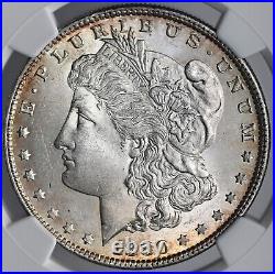 1880-p $1 Morgan Silver Dollar Ngc Ms62 #6795380-046 Mint State Freshly Graded