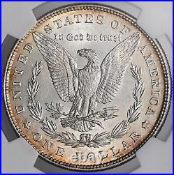1880-p $1 Morgan Silver Dollar Ngc Ms62 #6795380-046 Mint State Freshly Graded