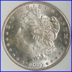 1880-s $1 Morgan Silver Dollar Ngc Ms64 #256468-008 Mint State With Eye Appeal
