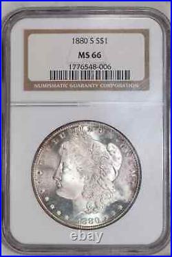 1880-s Morgan Dollar Ngc Ms66 Very Pq