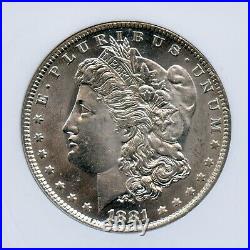 1881 O Morgan Silver Dollar NGC MS 64