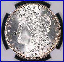 1881 S Morgan Silver Dollar Coin Ngc Ms67 Cac #001001kbj