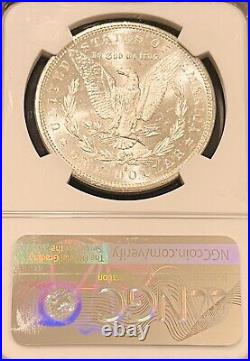 1881-S Morgan Silver Dollar Mint Error NGC-MS63 Obverse Lamination #10125012-13