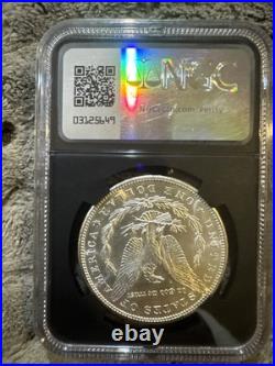 1881-S Morgan Silver Dollar NGC MS 63 Original Bag Fragment