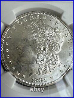 1881-S Morgan Silver Dollar NGC MS 66 GEM CX18