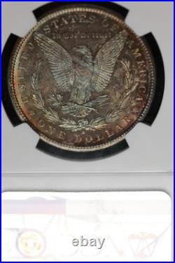 1881 S Morgan Silver Dollar NGC MS65 Toned DoubleJCoins 9107-60