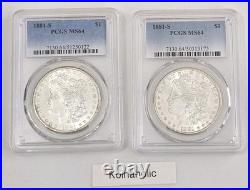 1881 S Morgan Silver Dollar, PCGS MS 64, Pulled From Storage, Fast Ship