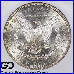 1881-S Morgan Silver Dollar Silver Coin NGC/CAC MS-65 PQ Blast White Blazer