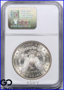 1881-S Morgan Silver Dollar Silver Coin NGC/CAC MS-65 PQ Blast White Blazer