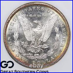 1881-S Morgan Silver Dollar Silver Coin NGC/CAC MS-65 Super Premium Quality