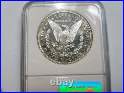 1881 S Silver Morgan Dollar NGC MS 64 PL Mirrors Looks Proof Like Graded Coin