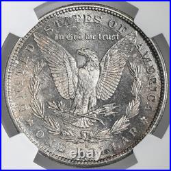 1881-s $1 Morgan Silver Dollar Pretty Colorful Obv Toning Ngc Ms63 #8324663-006
