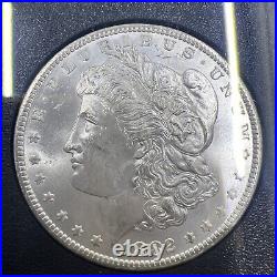 1882 CC Morgan Silver Dollar NGC MS 63 GSA HOARD-RARE LABEL! LOT Z 203