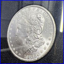 1882 CC Morgan Silver Dollar NGC MS 63 GSA HOARD-RARE LABEL! LOT Z 203