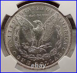 1882 MORGAN SILVER DOLLAR United States of America USA Coin NGC UNC DETAI i57727