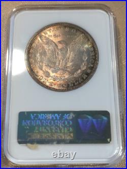1882 Morgan Silver Dollar NGC MS-63 TONER! High Quality Scans #8004