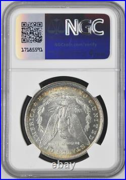 1882-O Morgan Silver Dollar NGC MS64 Beautiful Edge Toning on Reverse 1882-O Morgan Silver Dollar NGC MS64 Beautiful Edge Toning on Reverse
