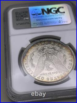 1882-O Morgan Silver Dollar NGC MS64 Beautiful Edge Toning on Reverse 1882-O Morgan Silver Dollar NGC MS64 Beautiful Edge Toning on Reverse