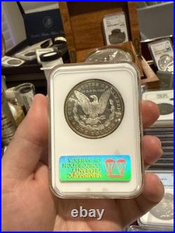 1882-O NGC CAC MS63DMPL Morgan Silver Dollar PQ Great Cameo Vintage Slab