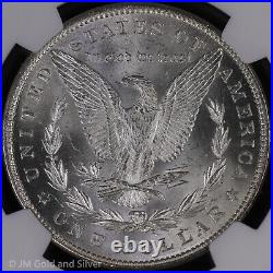 1882 P Morgan Silver Dollar NGC Mint Error MS 64 Obv Struck Thru UNC BU