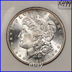 1882-S $1 Morgan Silver Dollar White Coin NGC MS 65 SKU-X4990