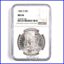 1882 S Morgan Dollar MS 66 NGC 90% Silver Uncirculated SKUCPC1584