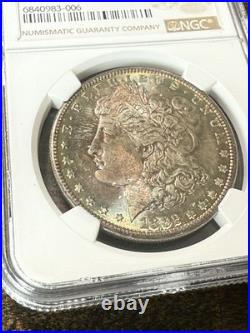 1882 S Morgan Silver Dollar MS-67 Amazing Toning And Colors NGC