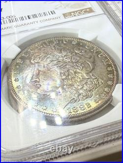 1882 S Morgan Silver Dollar MS-67 Amazing Toning And Colors NGC
