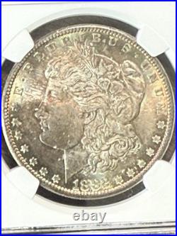 1882 S Morgan Silver Dollar MS-67 Amazing Toning And Colors NGC