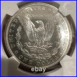 1882 S Morgan Silver Dollar NGC MS 63