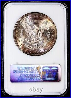 1882 S Morgan Silver Dollar NGC MS64? Beautiful Toning! 