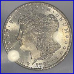 1882 S Morgan Silver Dollar NGC MS64 STAR Toned Slab Mint State